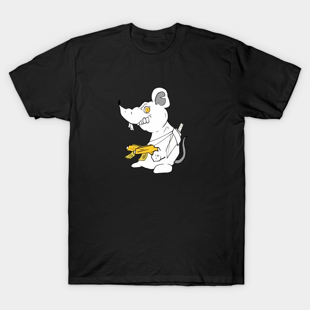 little rat dude T-Shirt by A1designs